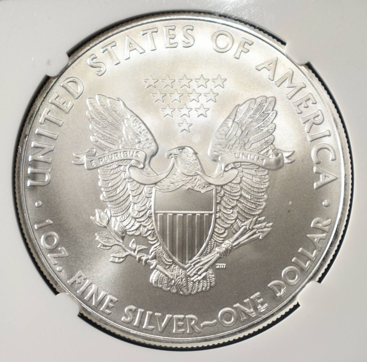 2010 AMERICAN SILVER EAGLE NGC MS69