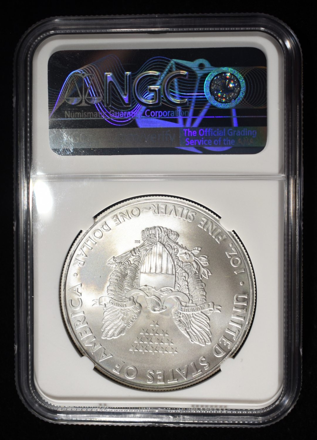 2010 AMERICAN SILVER EAGLE NGC MS69