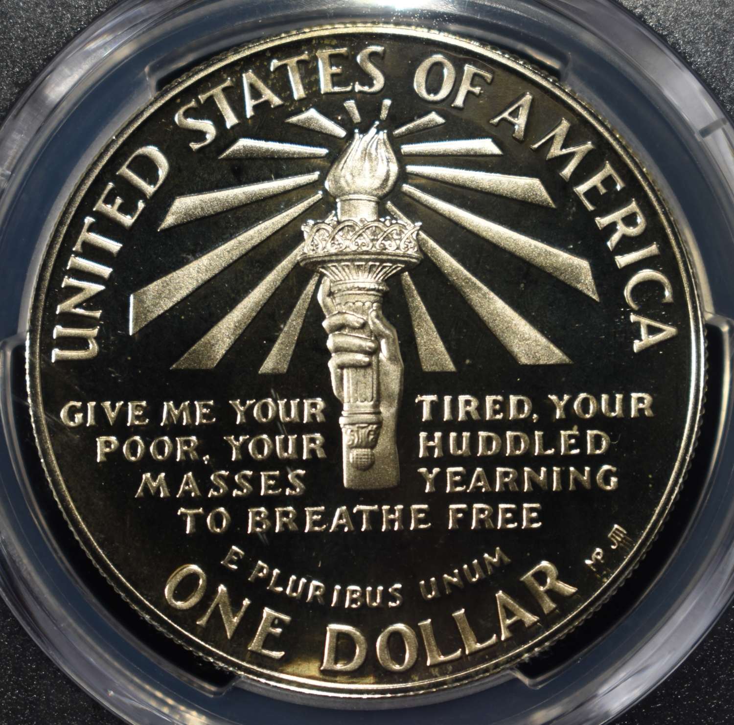 1986-S $1 COMMEM STATUE OF LIBERTY PCGS PR69 DCAM