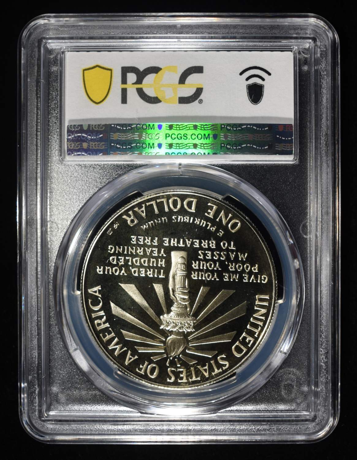 1986-S $1 COMMEM STATUE OF LIBERTY PCGS PR69 DCAM