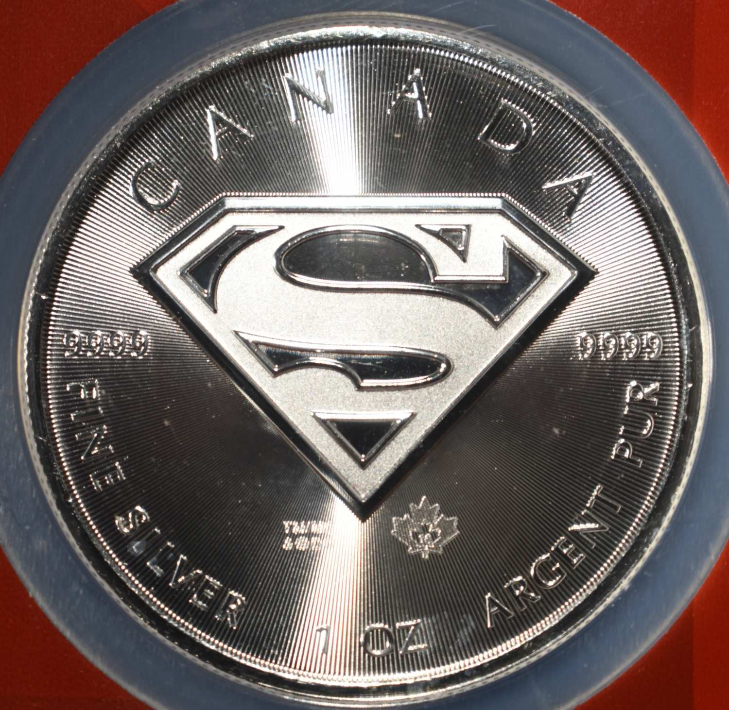 2016 1OZ SILVER CANADIAN SUPERMAN NGC MS-69