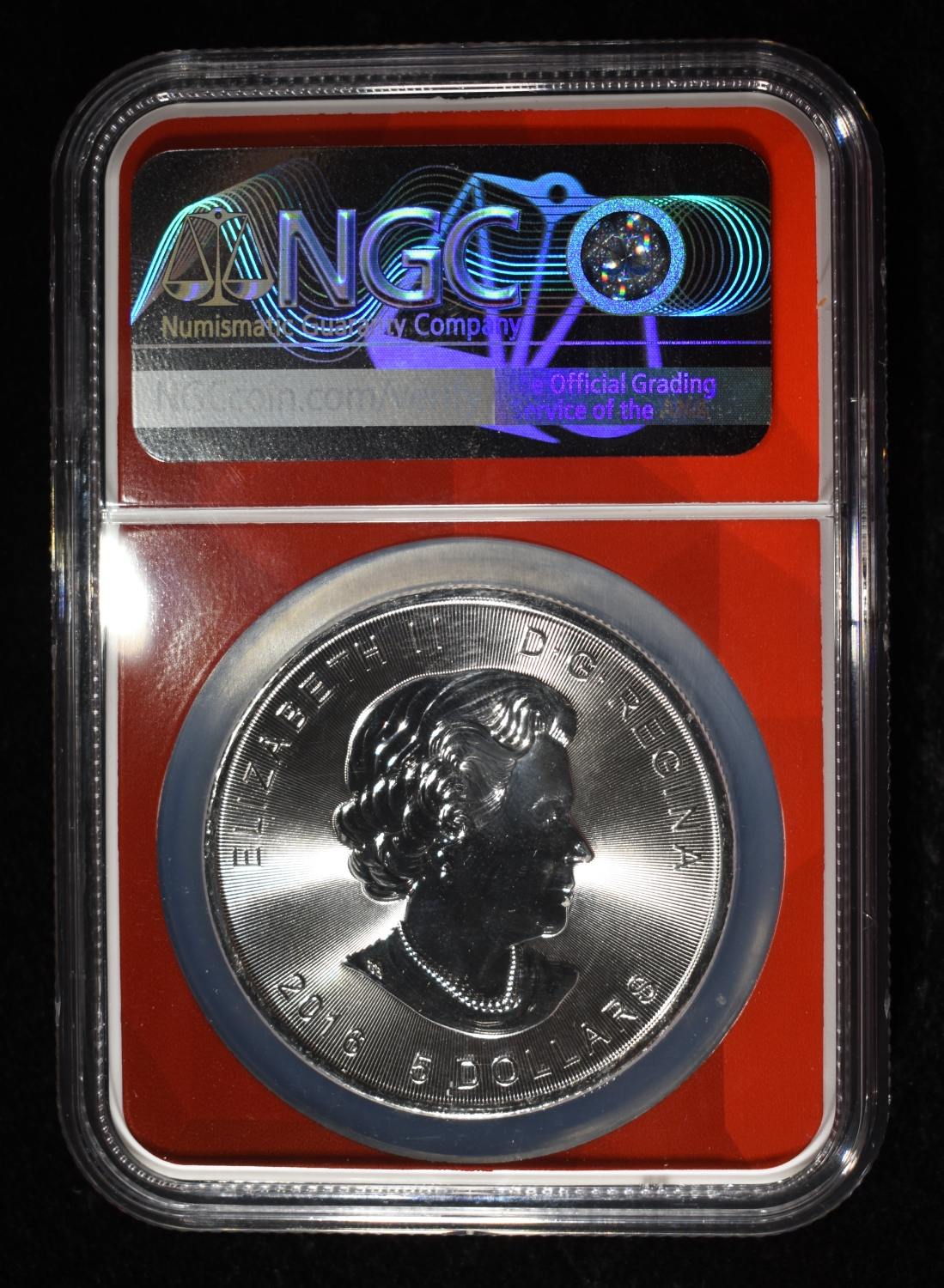 2016 1OZ SILVER CANADIAN SUPERMAN NGC MS-69