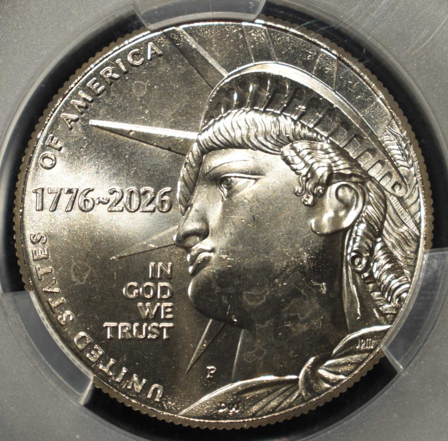 1776-2026-P ENDURING LIBERTY HALF DOLLAR CAC MS-63
