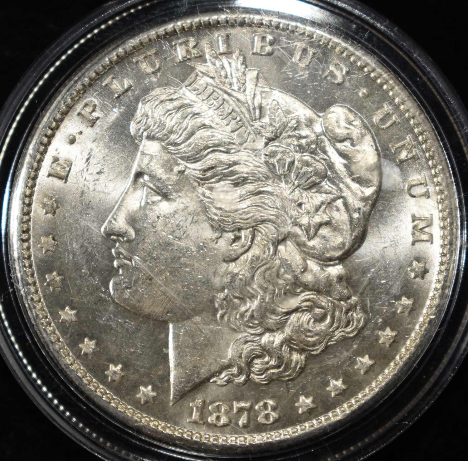 1878-S MORGAN DOLLAR CH BU