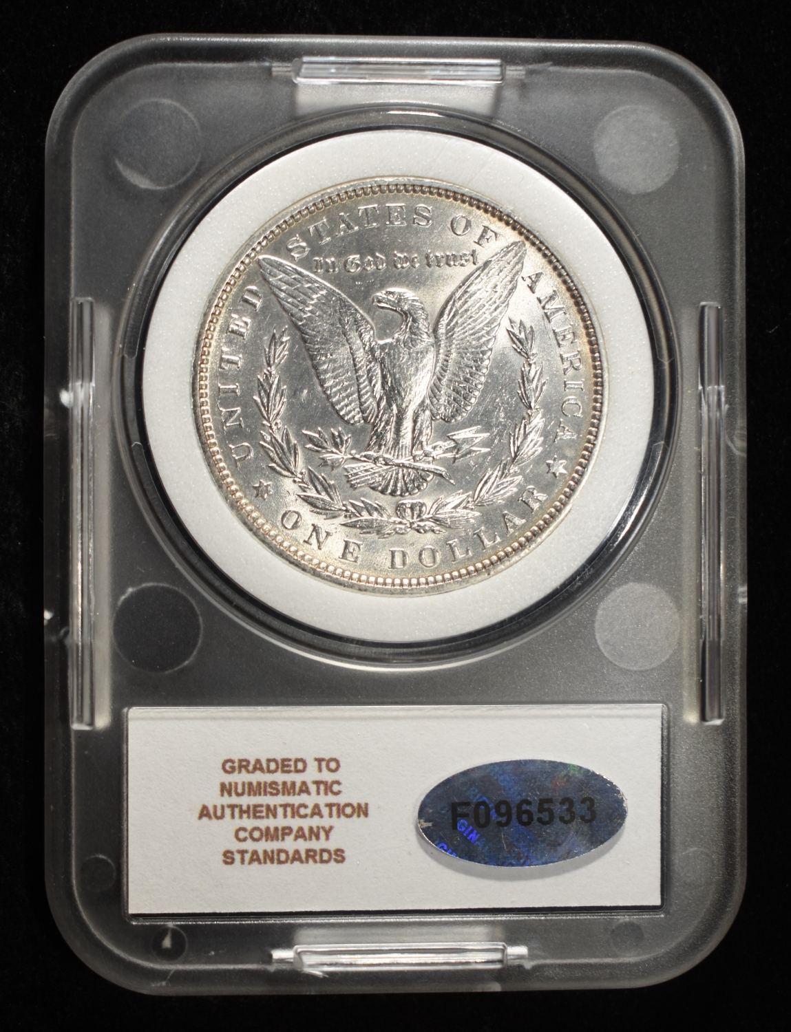 1891 MORGAN DOLLAR NAC SUPERB GEM BU