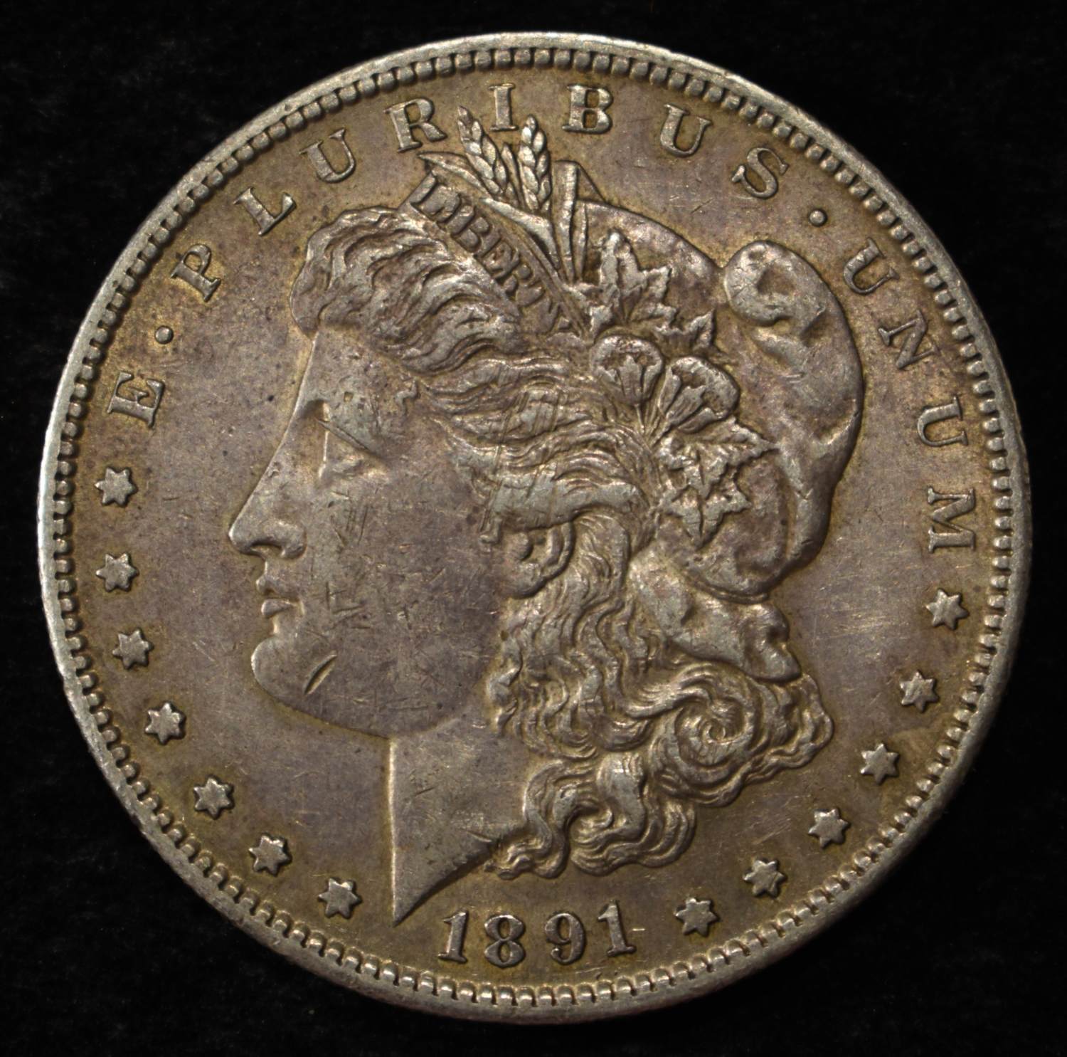 1891-S MORGAN DOLLAR