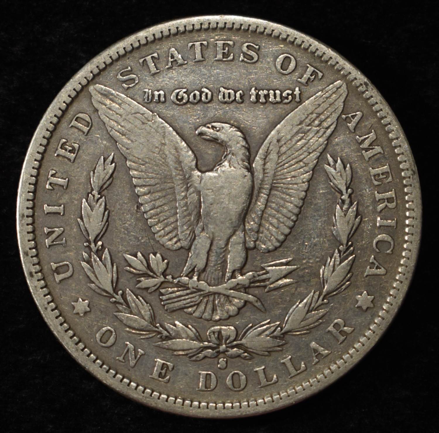 1892-S MORGAN DOLLAR