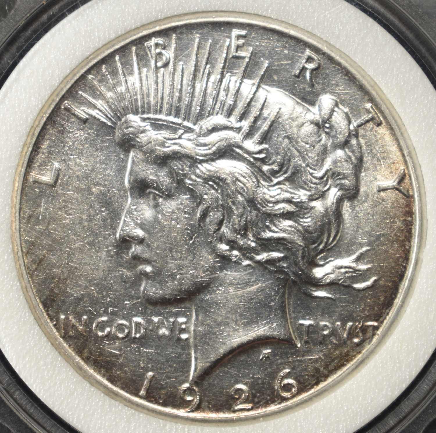 1926-S PEACE DOLLAR NAS SUPERB GEM BU