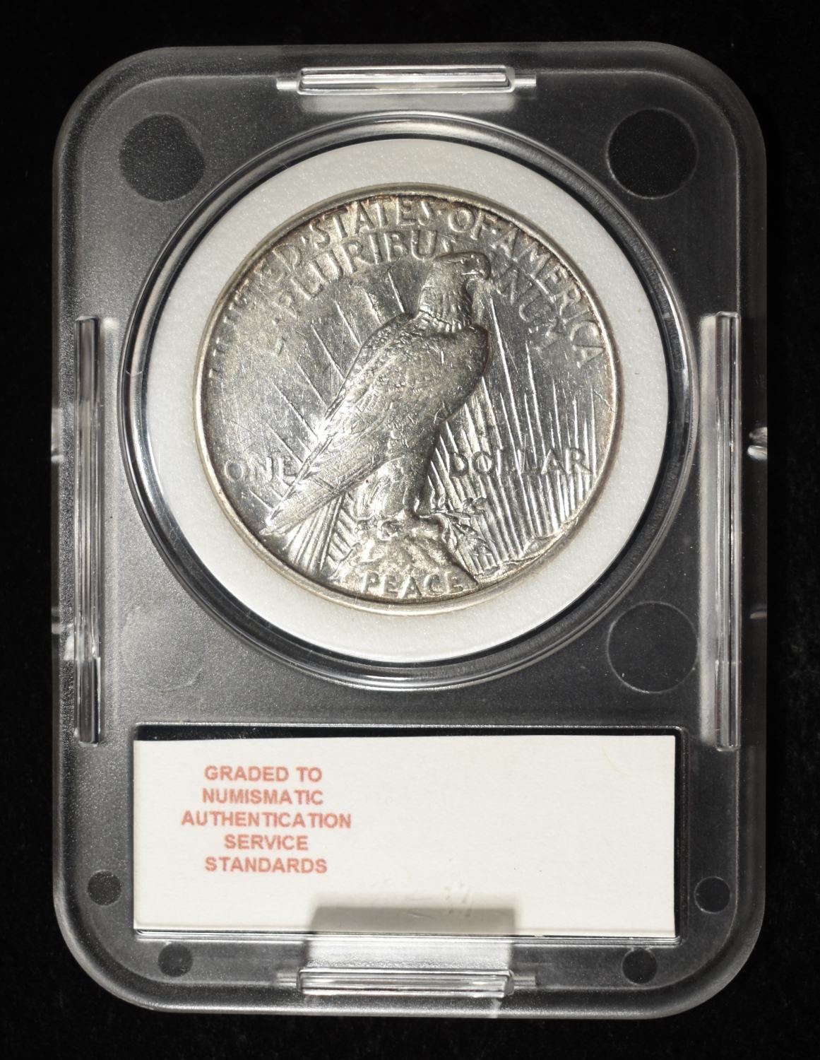1926-S PEACE DOLLAR NAS SUPERB GEM BU