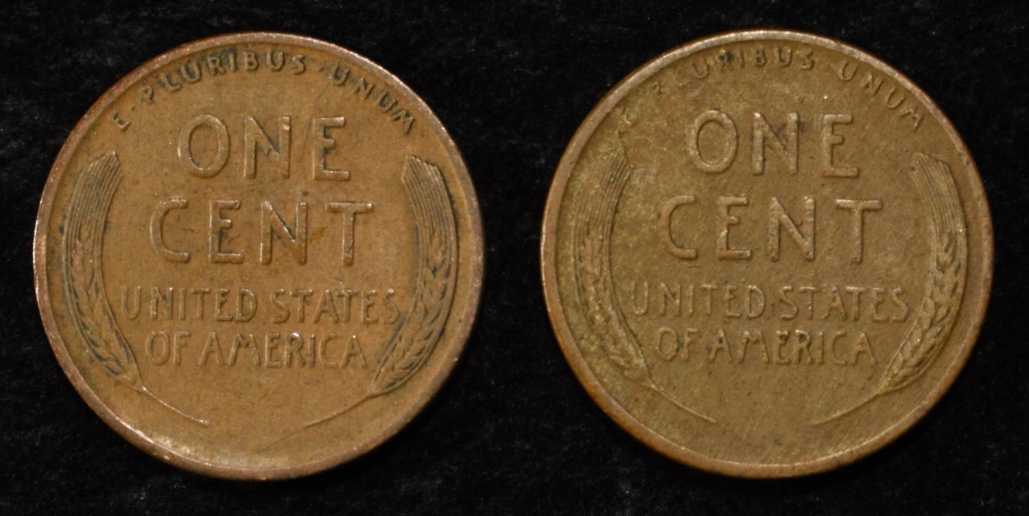 (90) WHEAT CENTS FROM THE 20'S