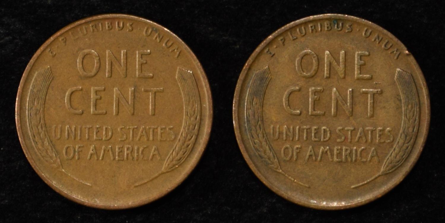 (250) WHEAT CENTS FROM THE 1930'S