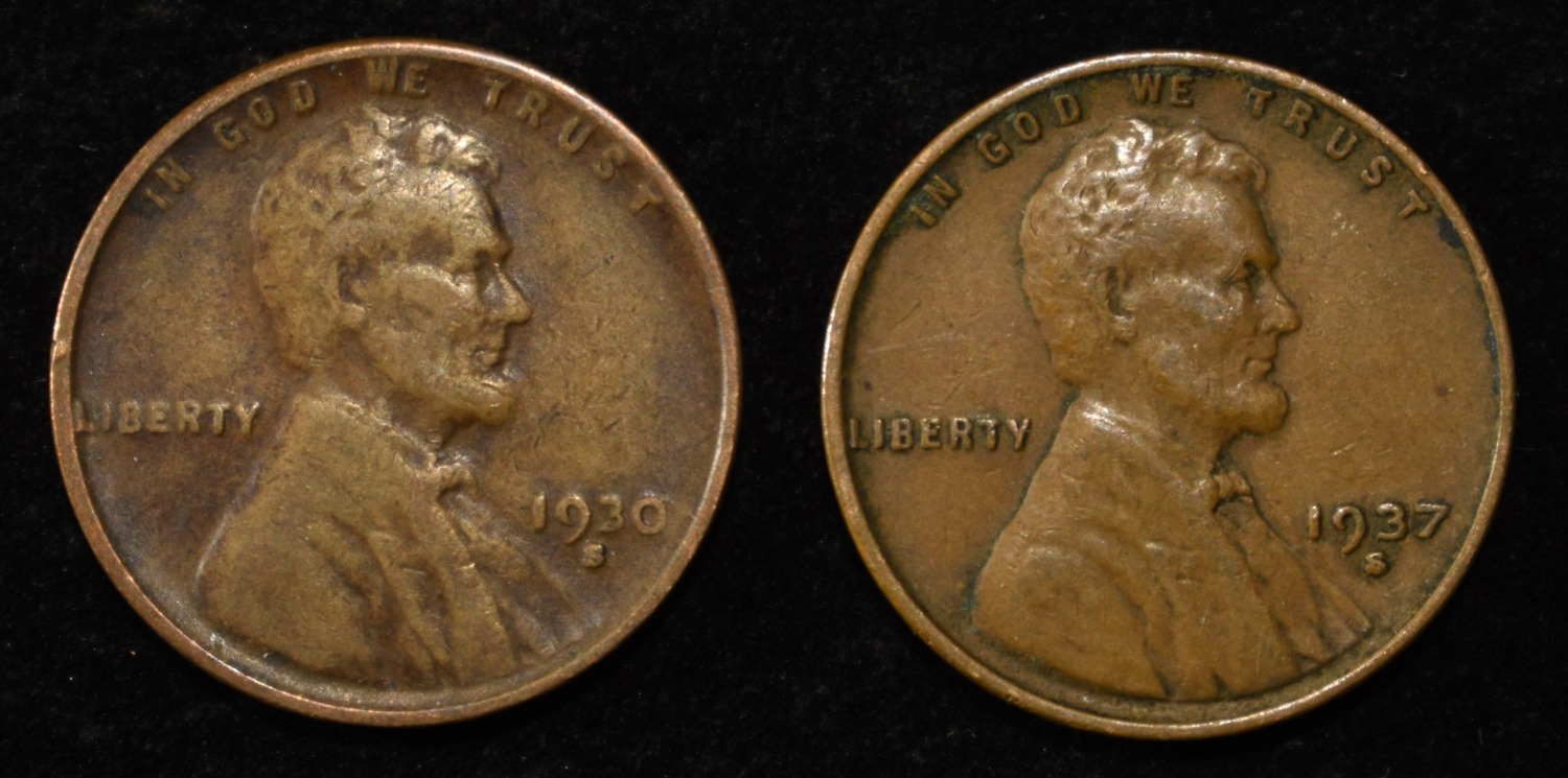 200 "S" MINT WHEAT CENTS