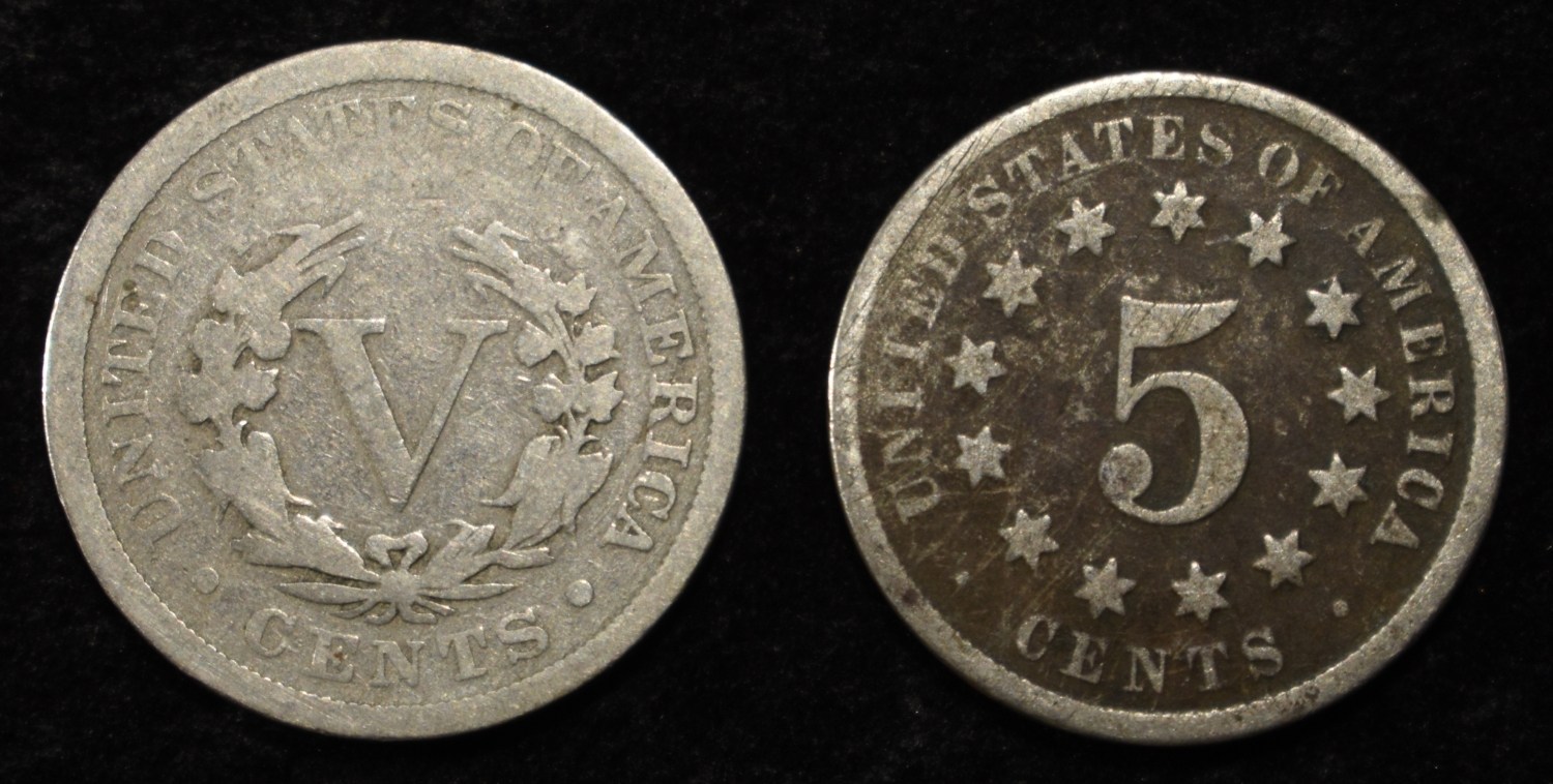 (46) LIBERTY NICKELS & 1 SHIELD NICKEL
