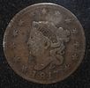 1817 CORONET HEAD LARGE CENT. CHECK OUT OUR UPCOMING AUCTIONS ESTIMATE $75 - $100.Image - 1