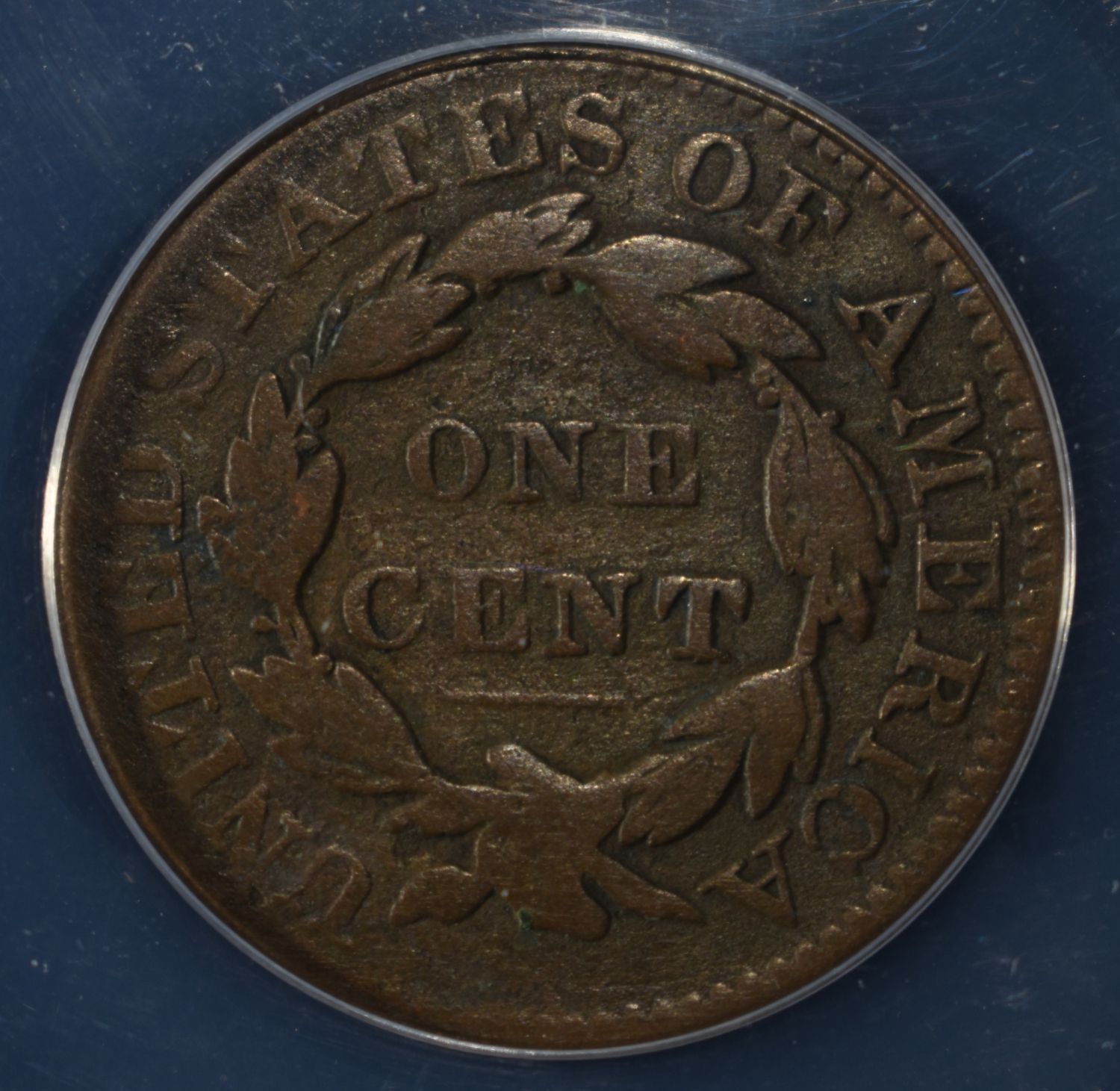 1832 CORONET HEAD LARGE CENT ANACS VG10