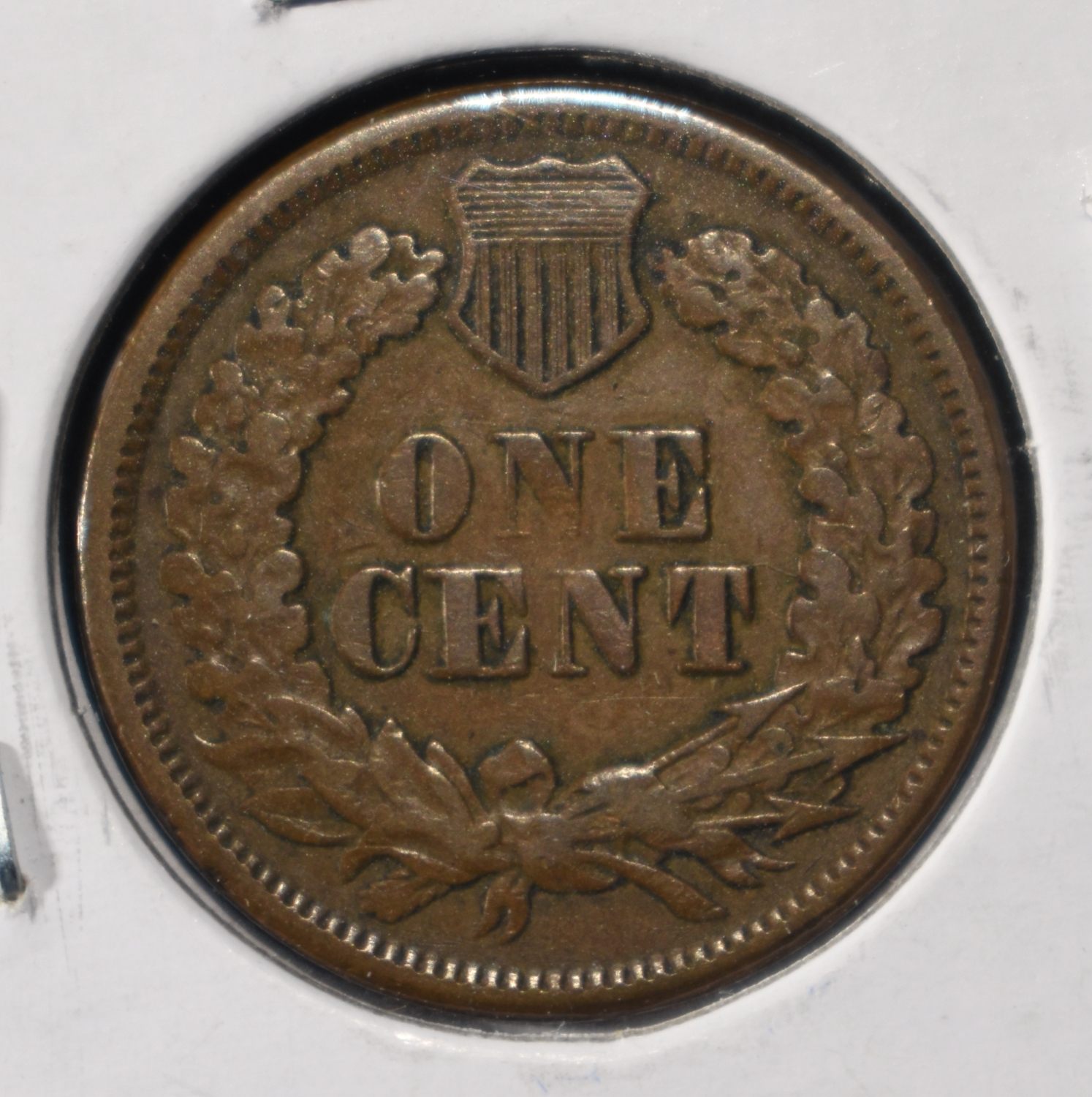 1877 INDIAN HEAD CENT XF