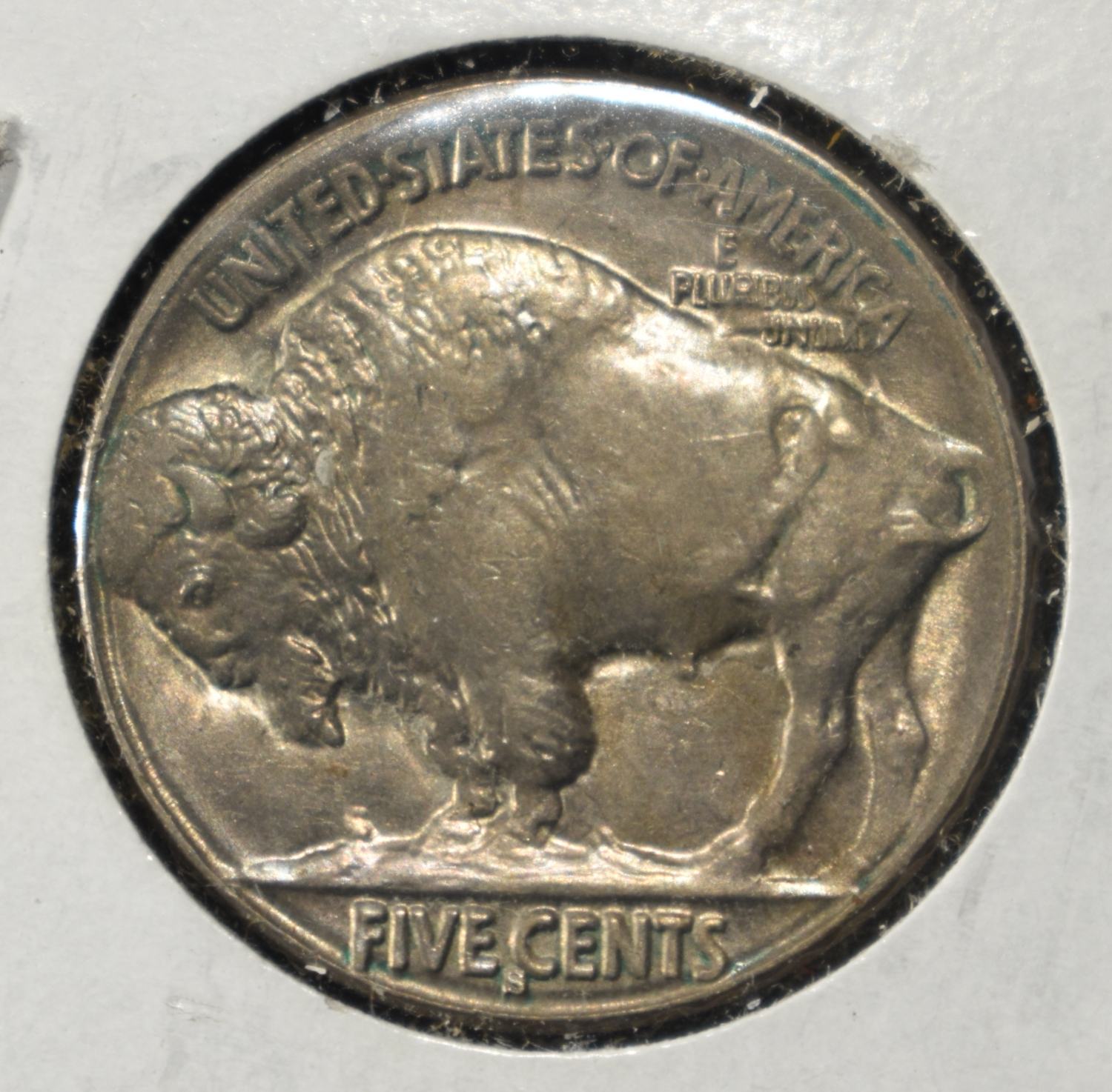 1913-S BUFFALO NICKEL TYPE2 CH TO GEM BU
