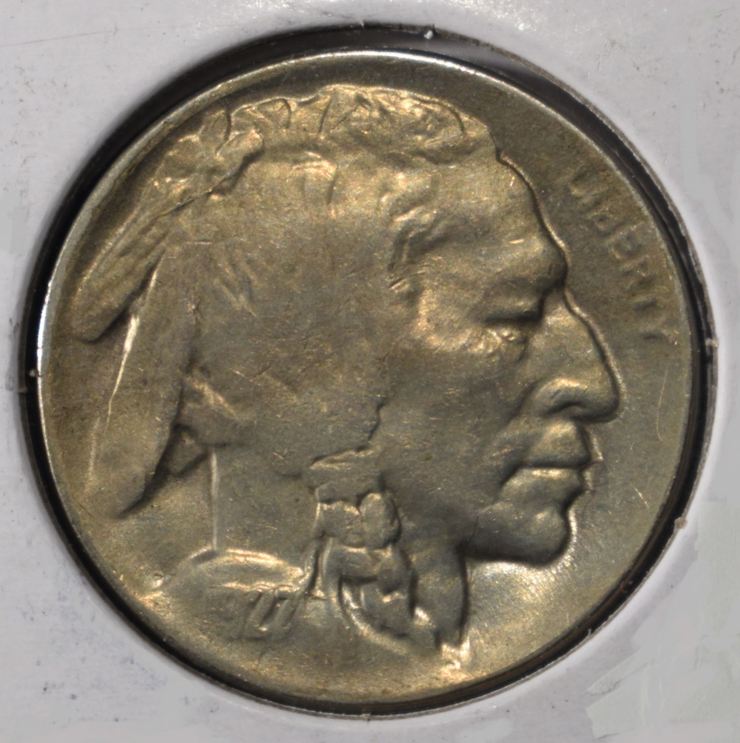 1927-D BUFFALO NICKEL NICE BU