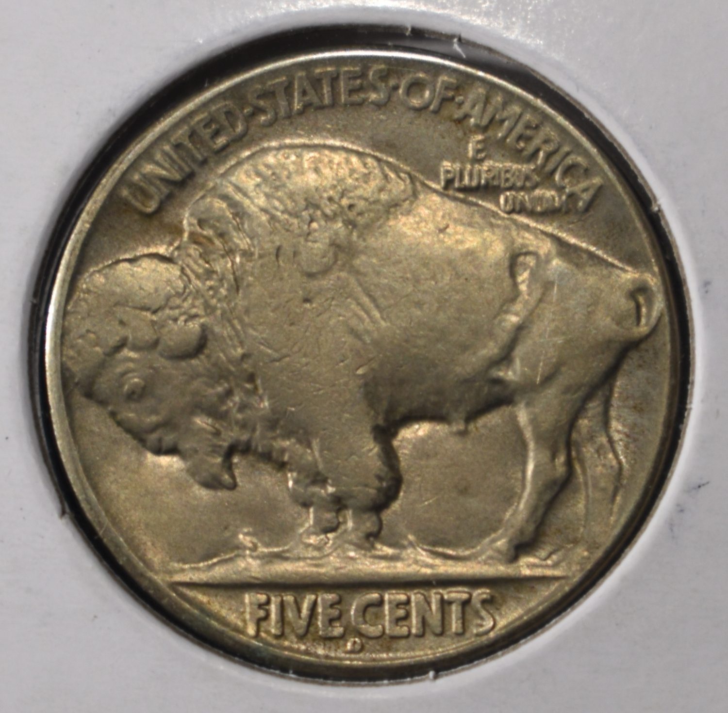 1927-D BUFFALO NICKEL NICE BU