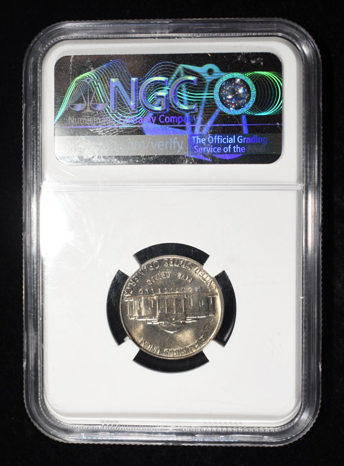 1959 JEFFERSON NICKEL NGC MS66
