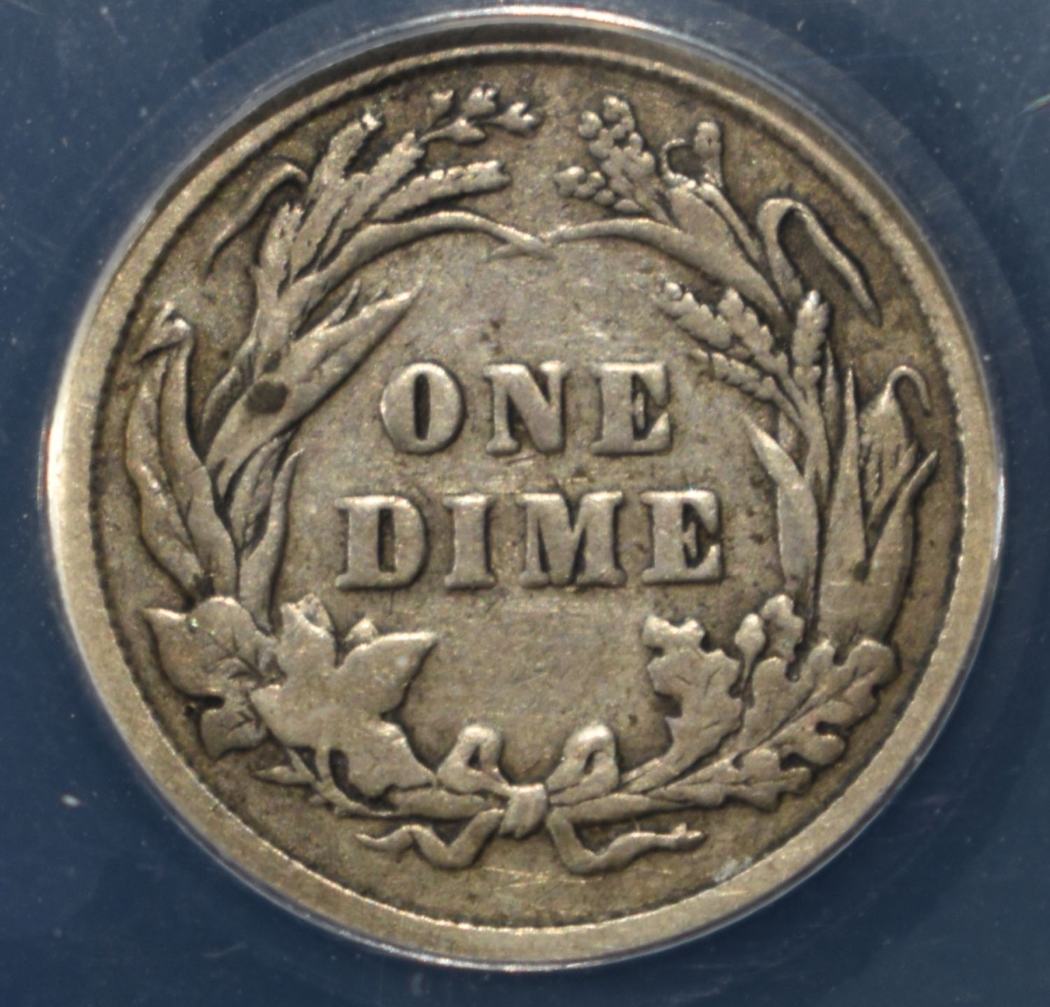 1895 BARBER DIME ANACS GD6
