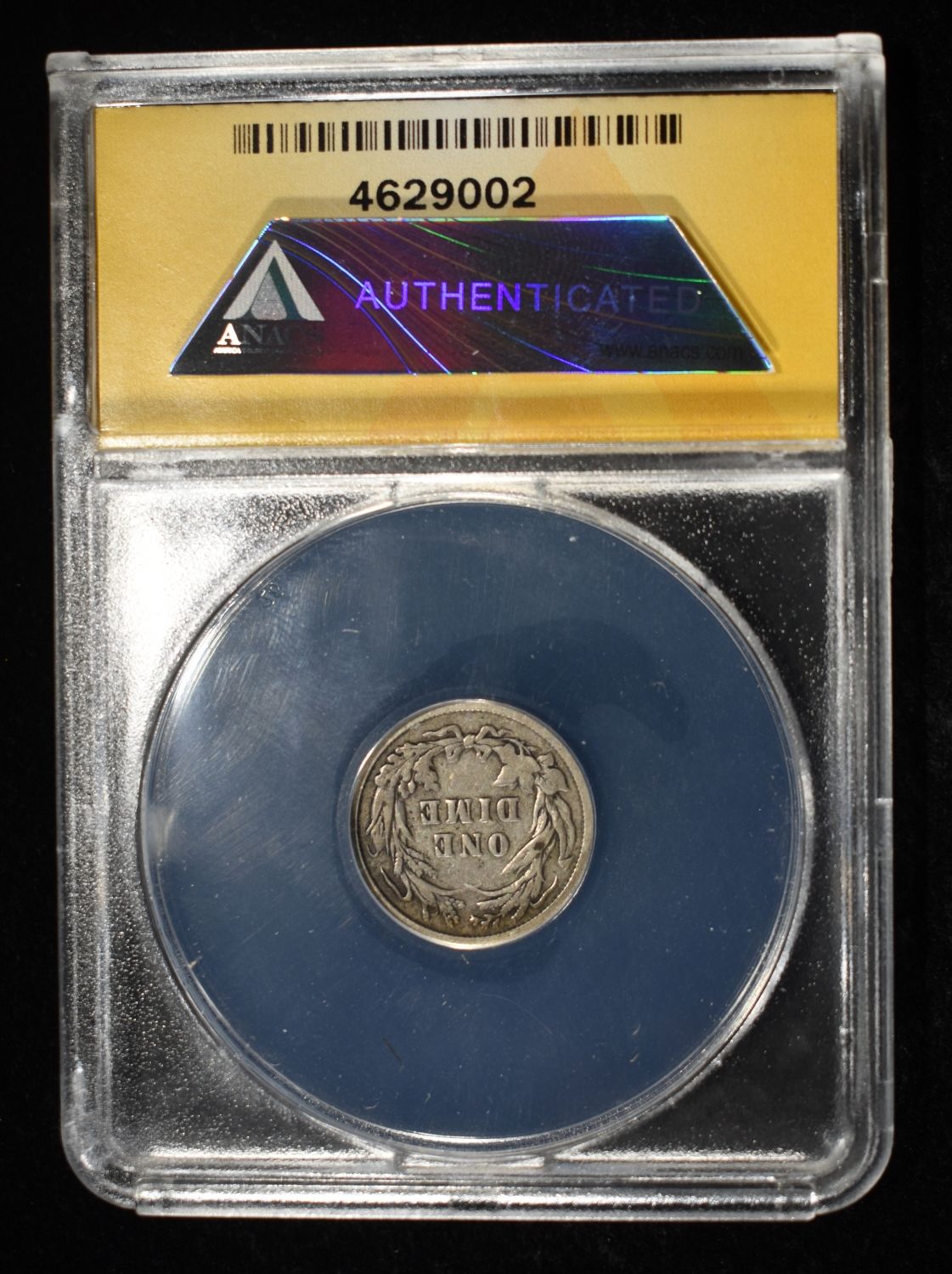 1895 BARBER DIME ANACS GD6