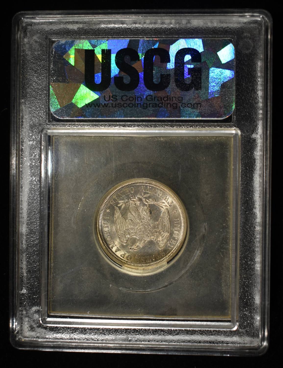 1875-S SEATED LIBERTY 20C USCG CH/GEM BU