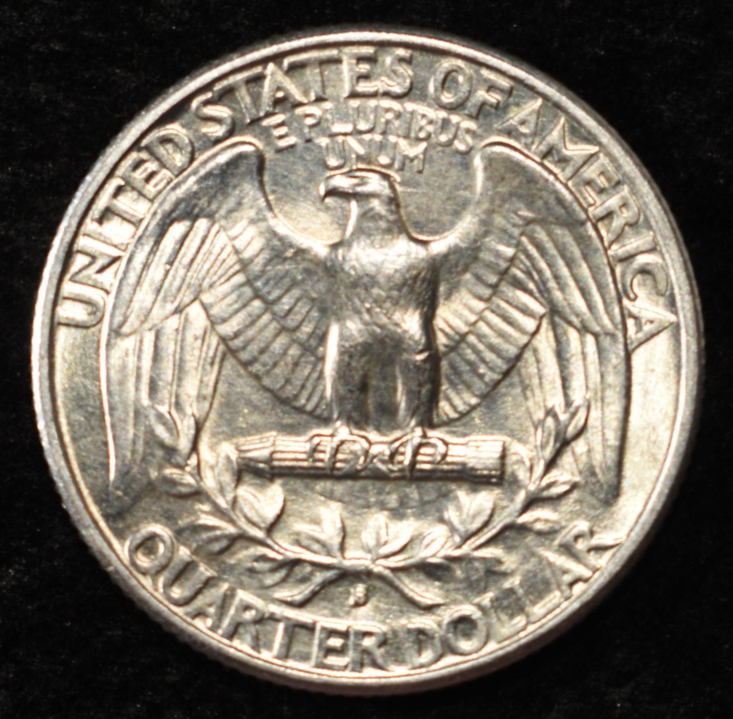 1932-S WASHINGTON QUARRTER CH BU