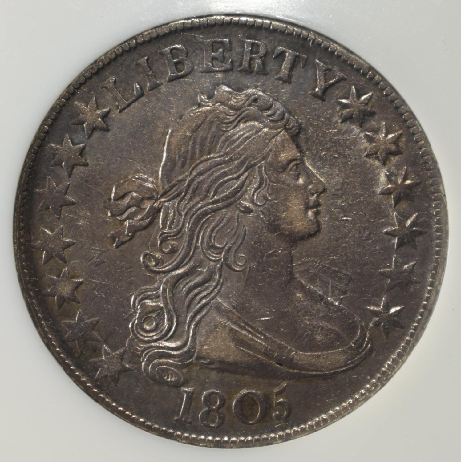 1805 DRAPED BUST HALF DOLLAR PCI BU
