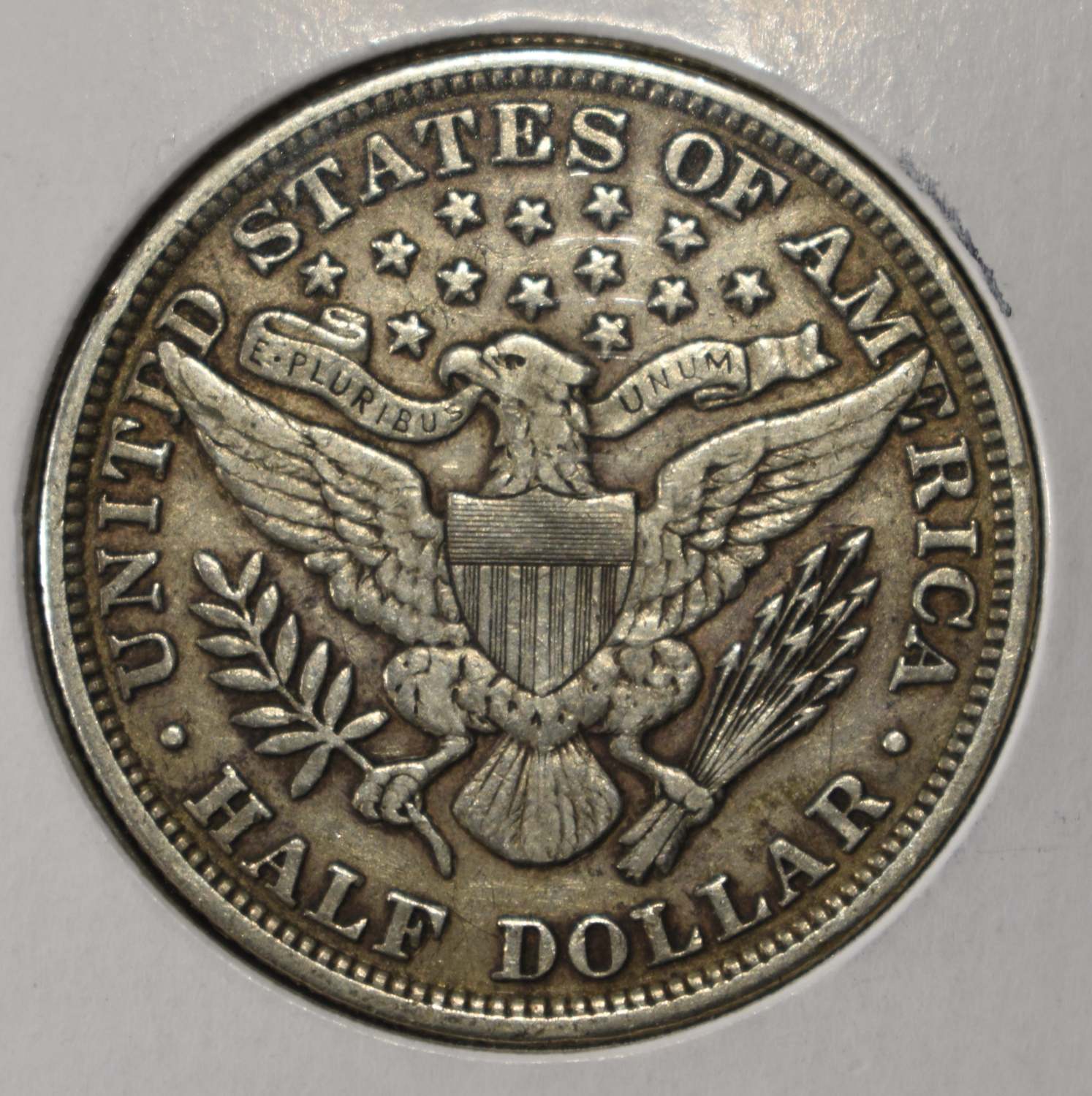1892 BARBER HALF DOLLAR XF/AU