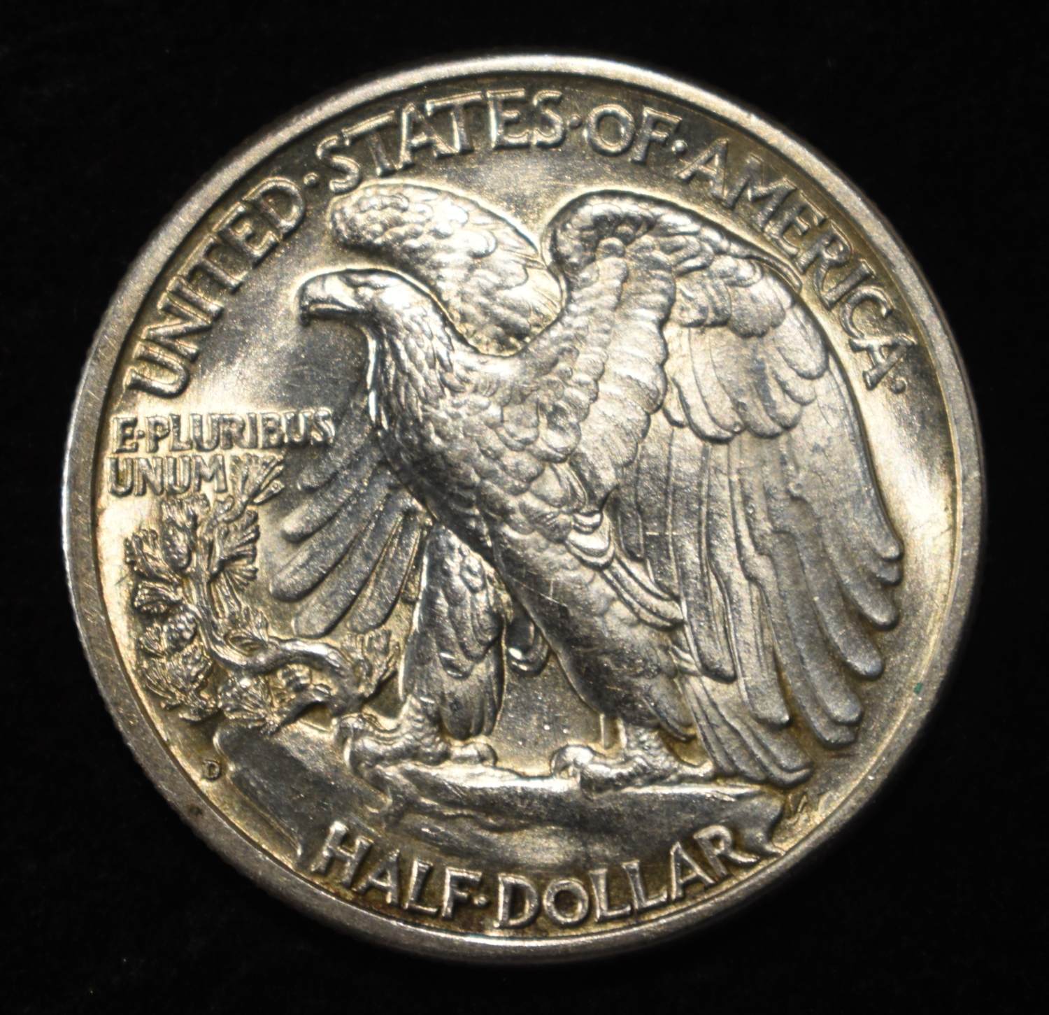 1938-D WALKING LIBERTY HALF CH/GEM BU