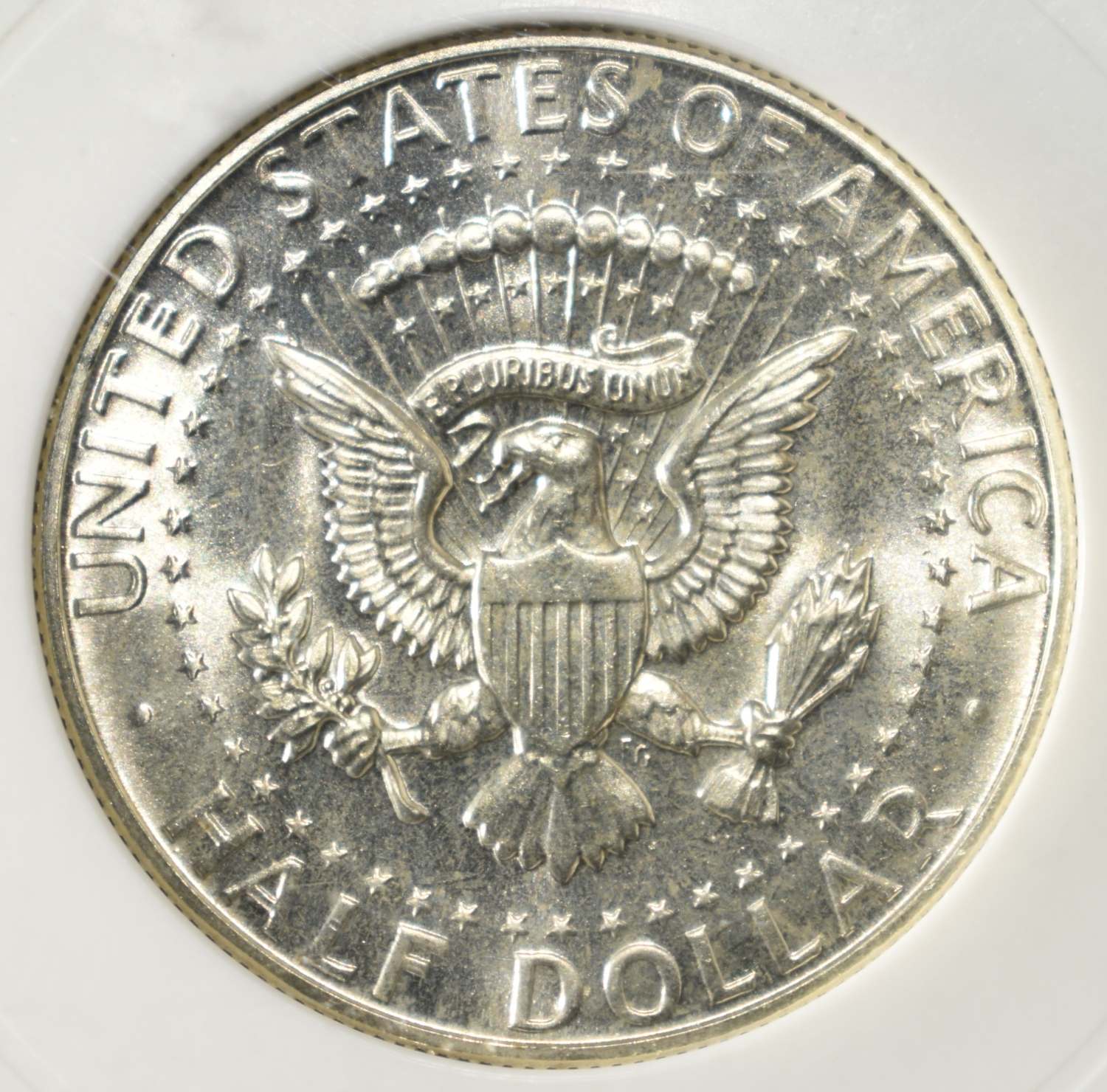 1965-SMS KENNEDY HALF DOLLAR PCI SUPERB GEM+ BU
