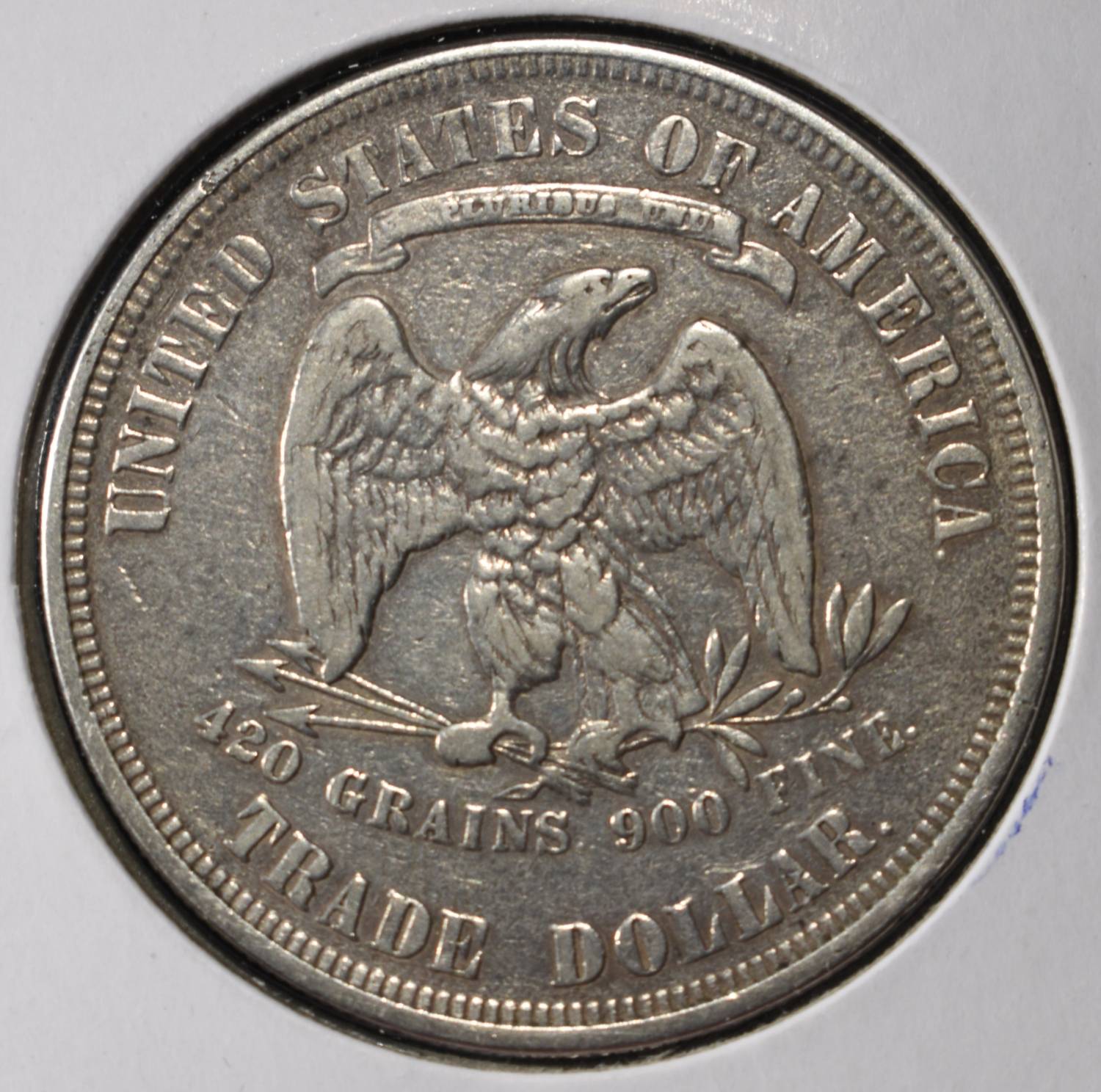 1876 TRADE DOLLAR XF