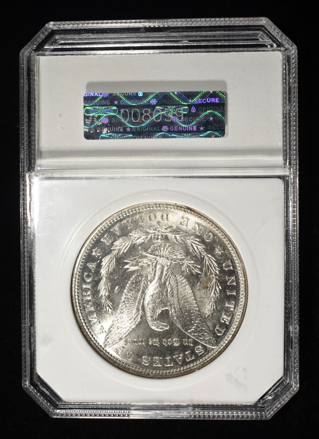 1882-S MORGAN DOLLAR PCI SUPERB GEM BU DMPL