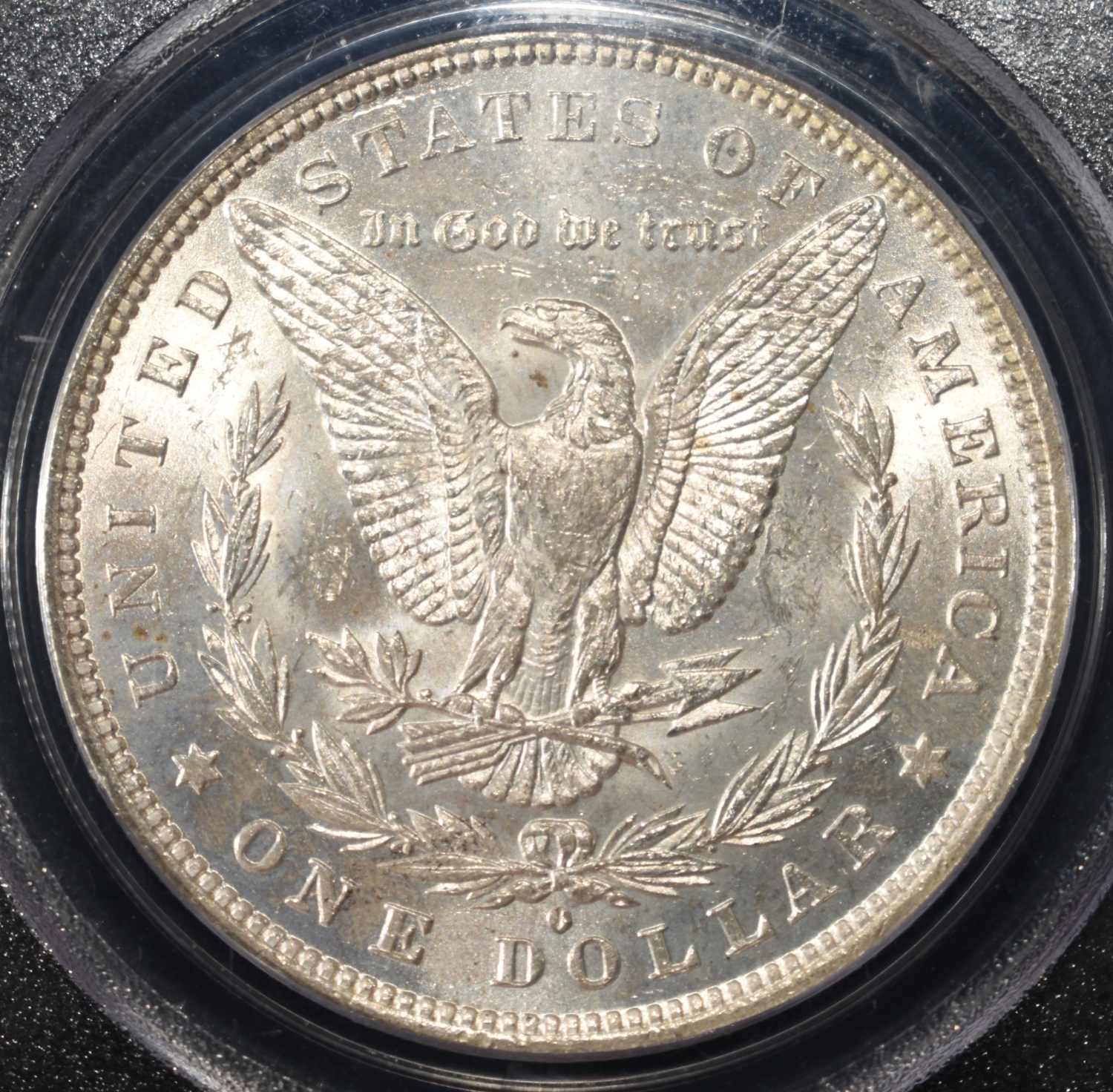 1883-O MORGAN DOLLAR PCGS MS-63 OLD GREEN HOLDER