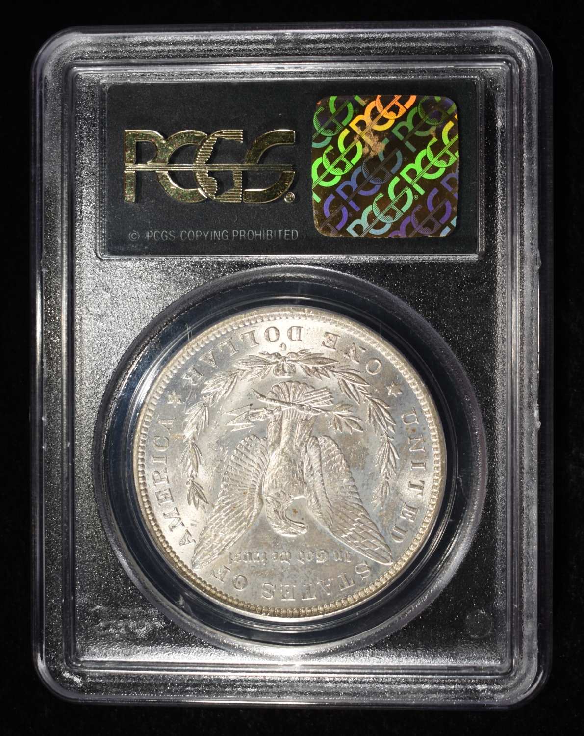 1883-O MORGAN DOLLAR PCGS MS-63 OLD GREEN HOLDER