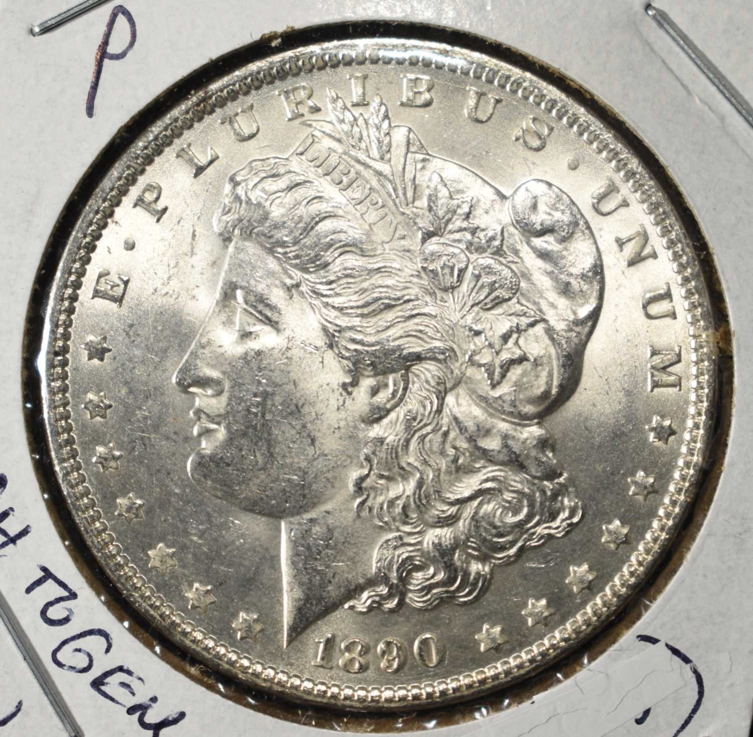 1890 MORGAN DOLLAR CH TO GEM BU