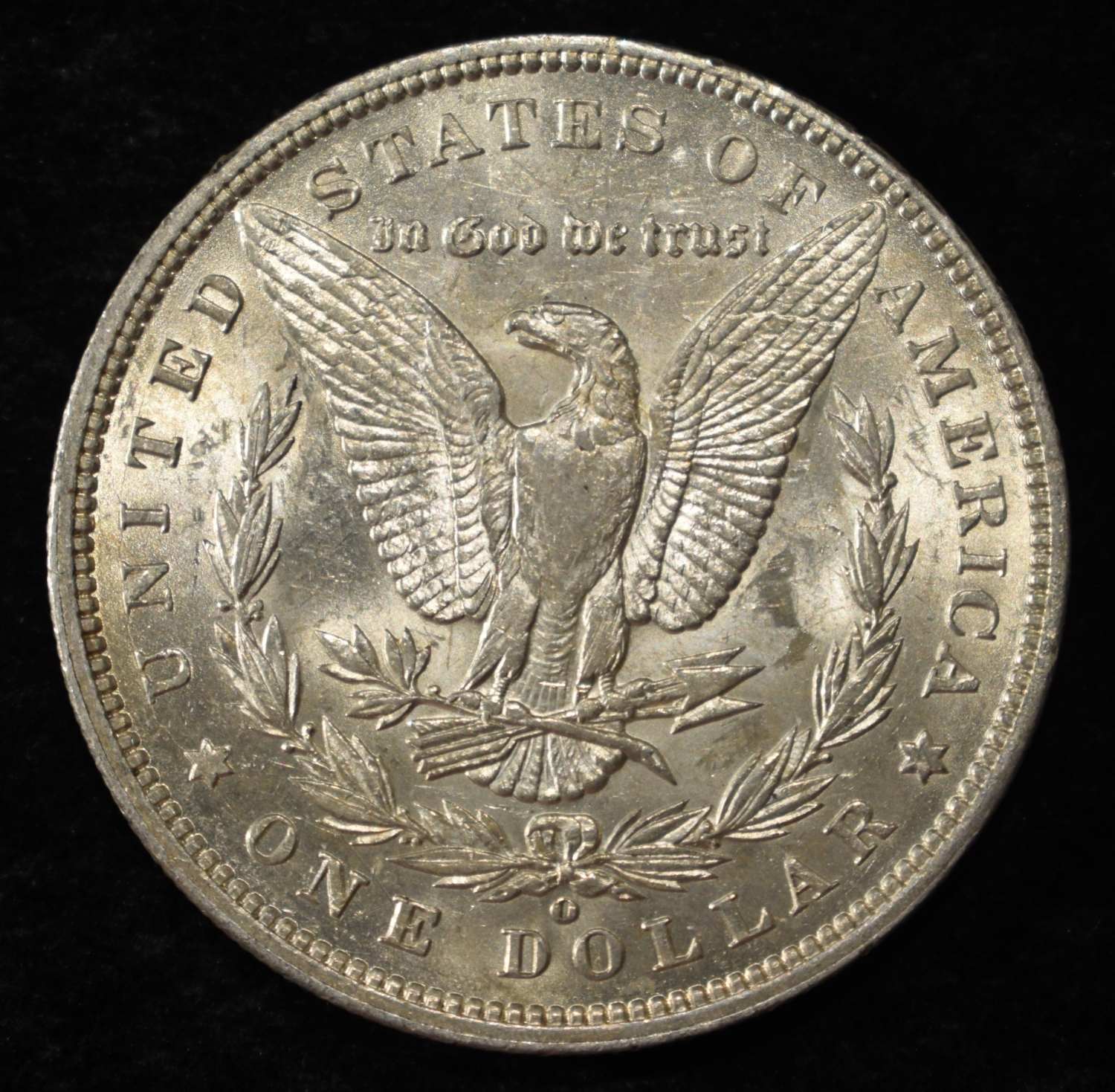 1896-O MORGAN DOLLAR NICE LUSTROUS BU