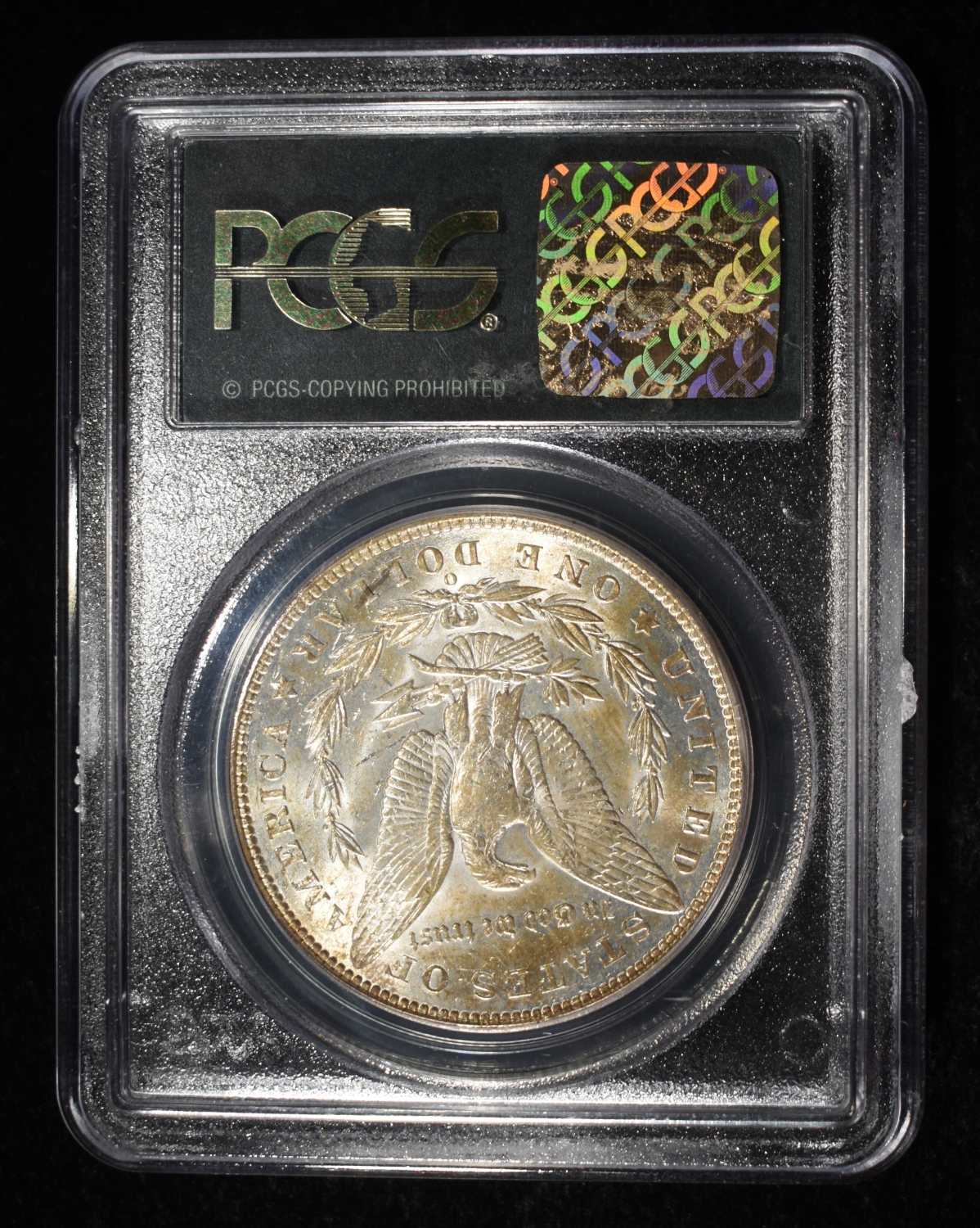 1904-O MORGAN DOLLAR PCGS MS-63 OLD GREEN HOLDER