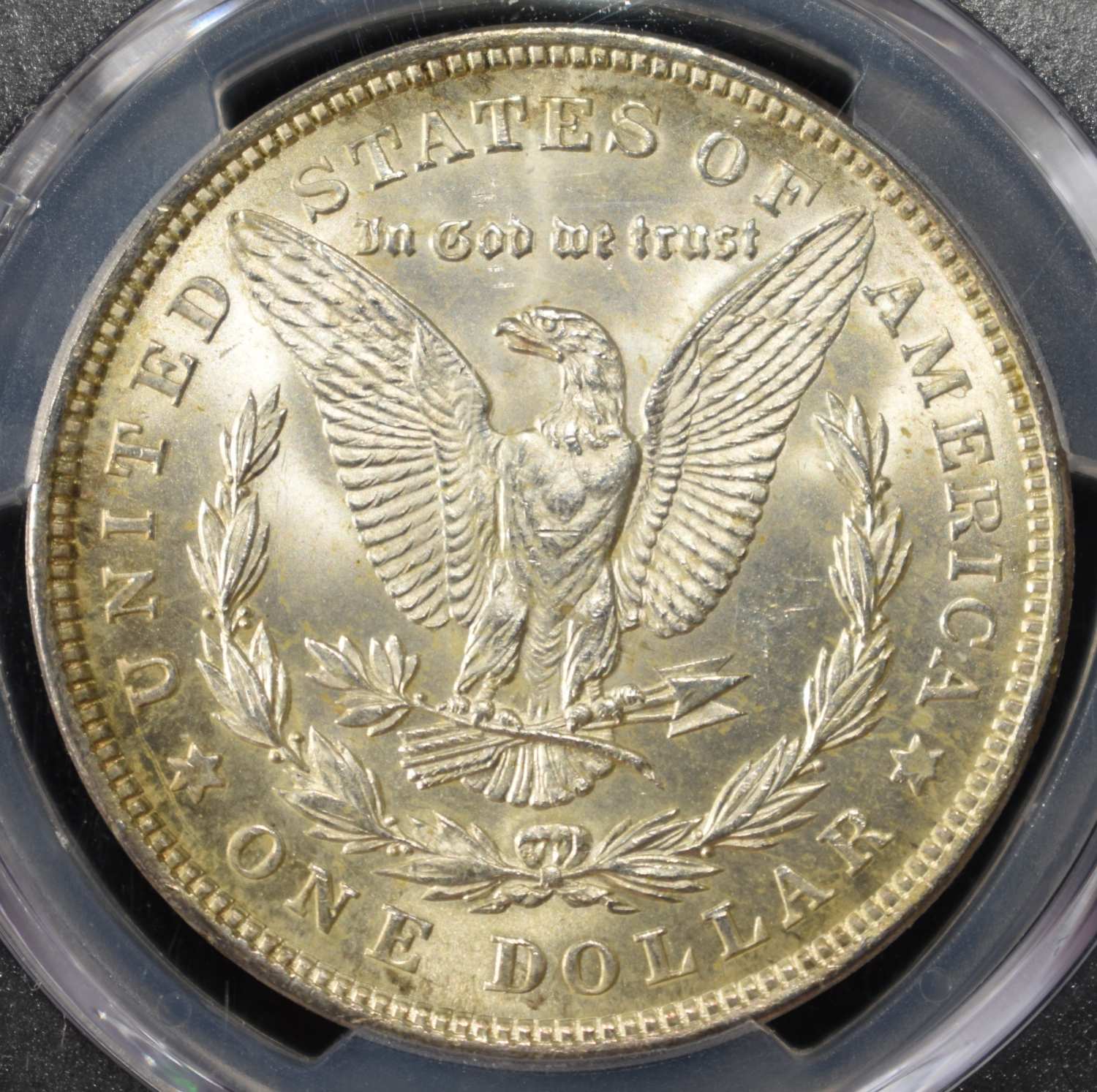 1921 MORGAN DOLLAR PCGS MS-65
