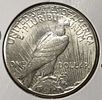 1922-S PEACE DOLLAR VERY CH BU. BID WITH SILVER CITY AUCTIONS ESTIMATE $160 - $210.Image - 1