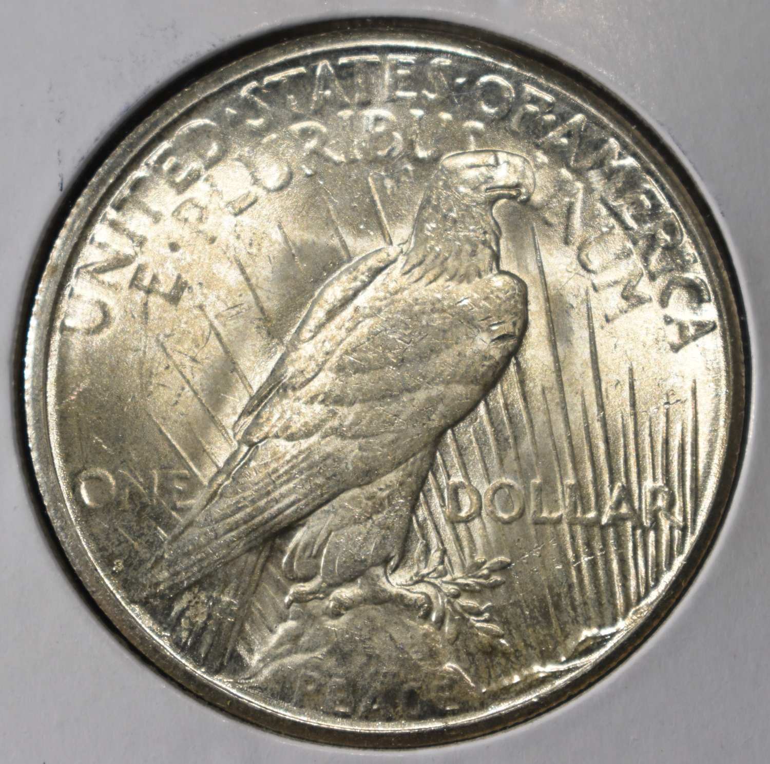 1923-S PEACE DOLLAR CH BU