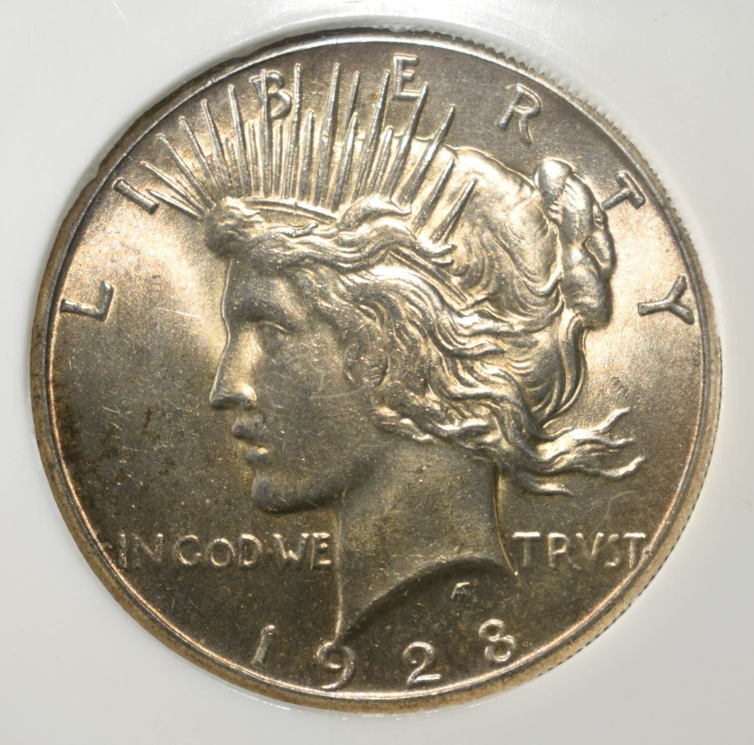 1928 PEACE DOLLAR PCI GEM BU