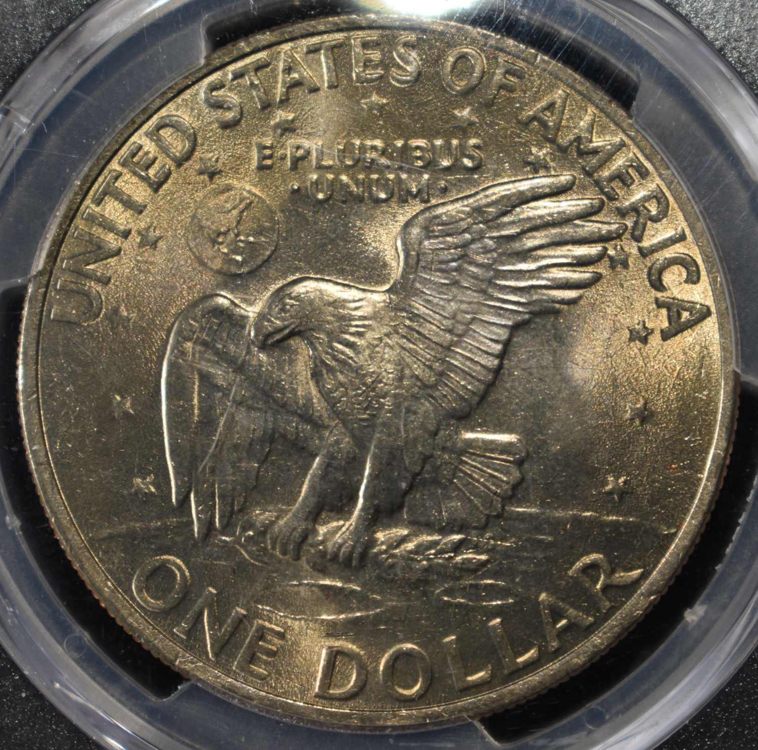 1971 EISENHOWER DOLLAR PCG MS65