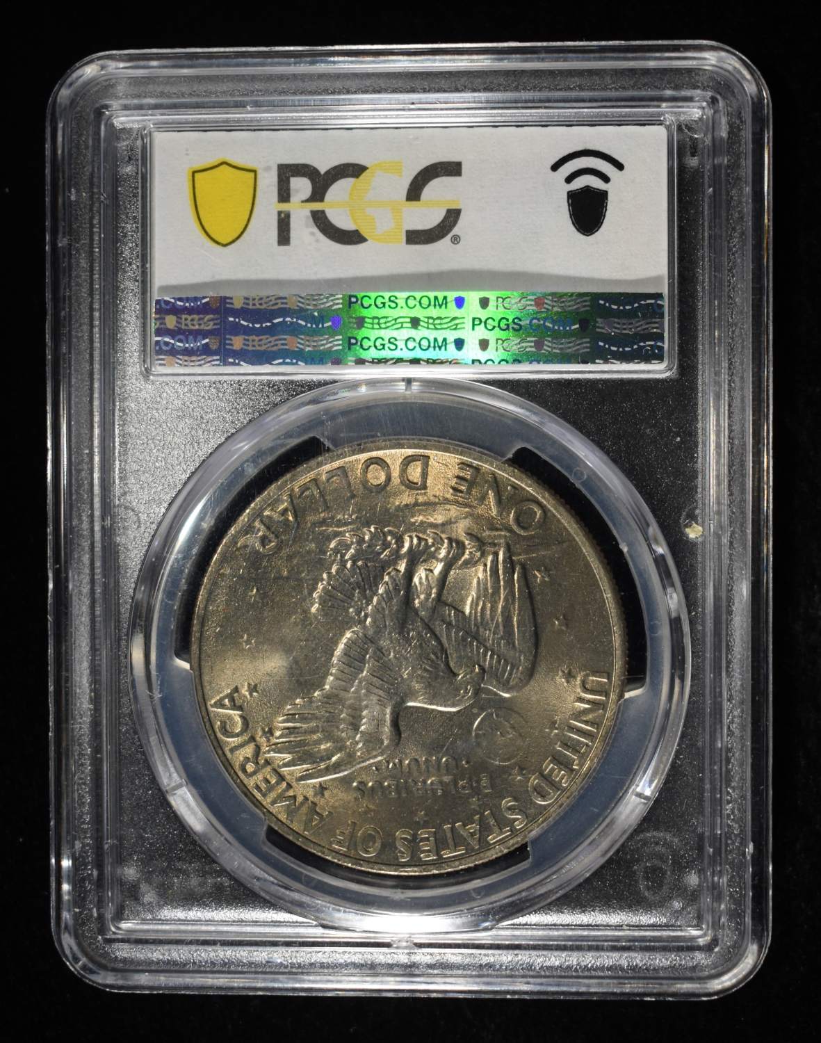1971 EISENHOWER DOLLAR PCG MS65