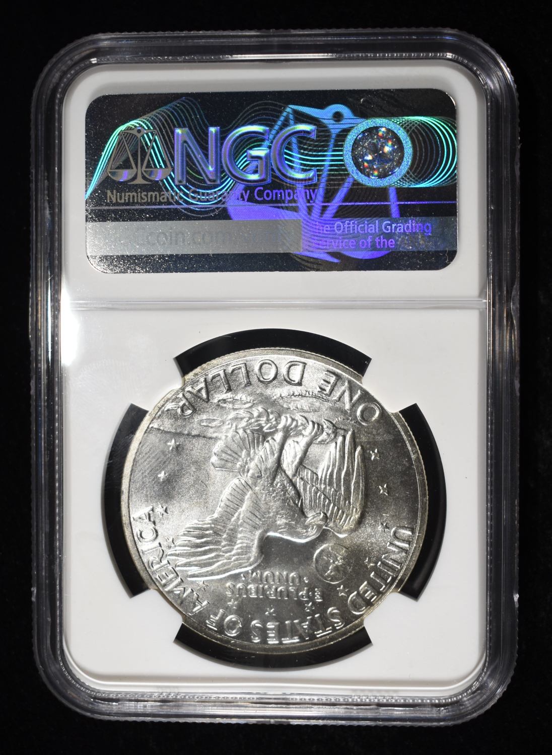 1971-S SILVER EISENHOWER DOLLAR NGC MS67