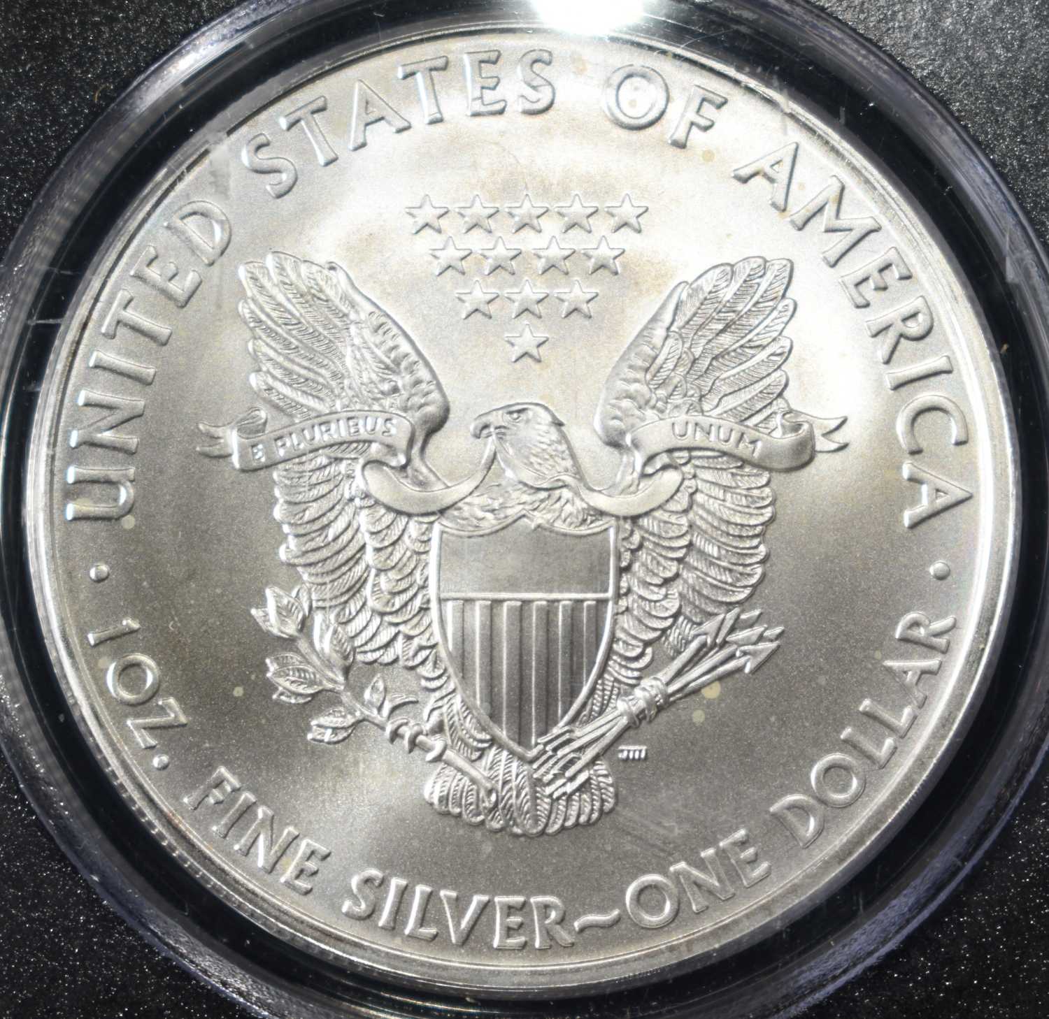 2010 AMERICAN SILVER EAGLE PCGS MS69