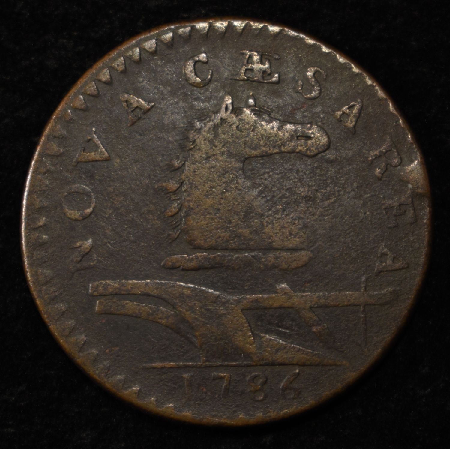 1786 NJ COLONIAL MARIS FINE