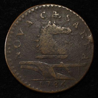 1786 NJ COLONIAL MARIS FINE. TOP RATED AUCTION HOUSE ESTIMATE $500 - $550.