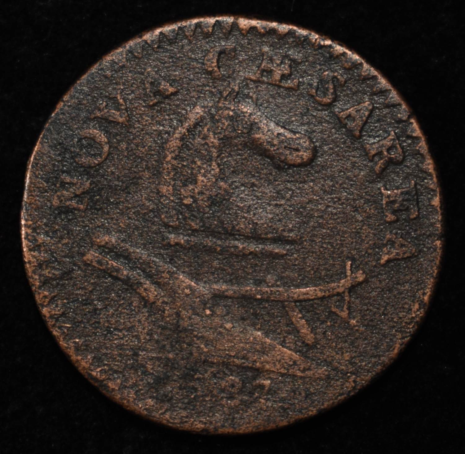 1787 NJ COLONIAL MARIS VF